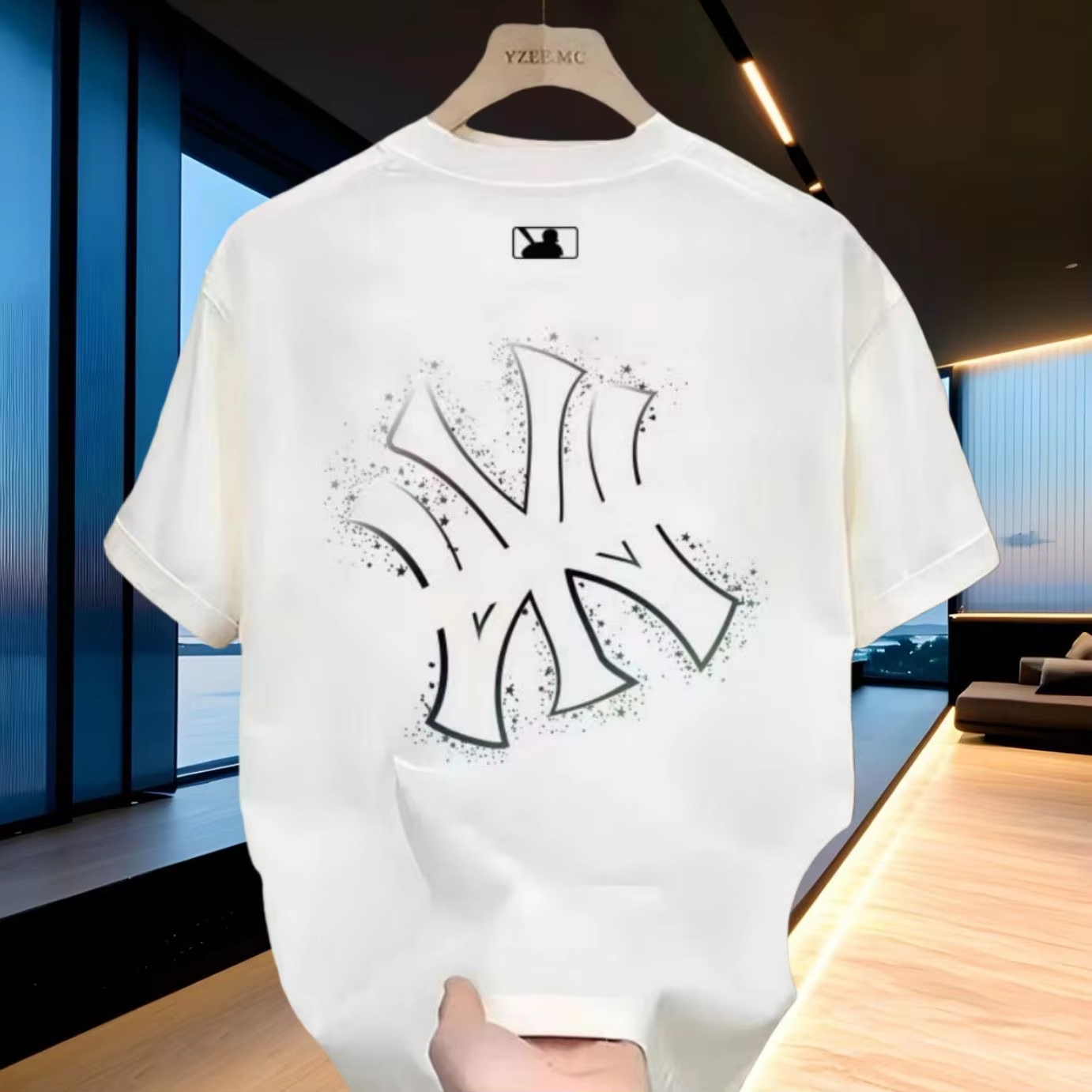 Streetwear Brand New York - White NY New York Starry Logo