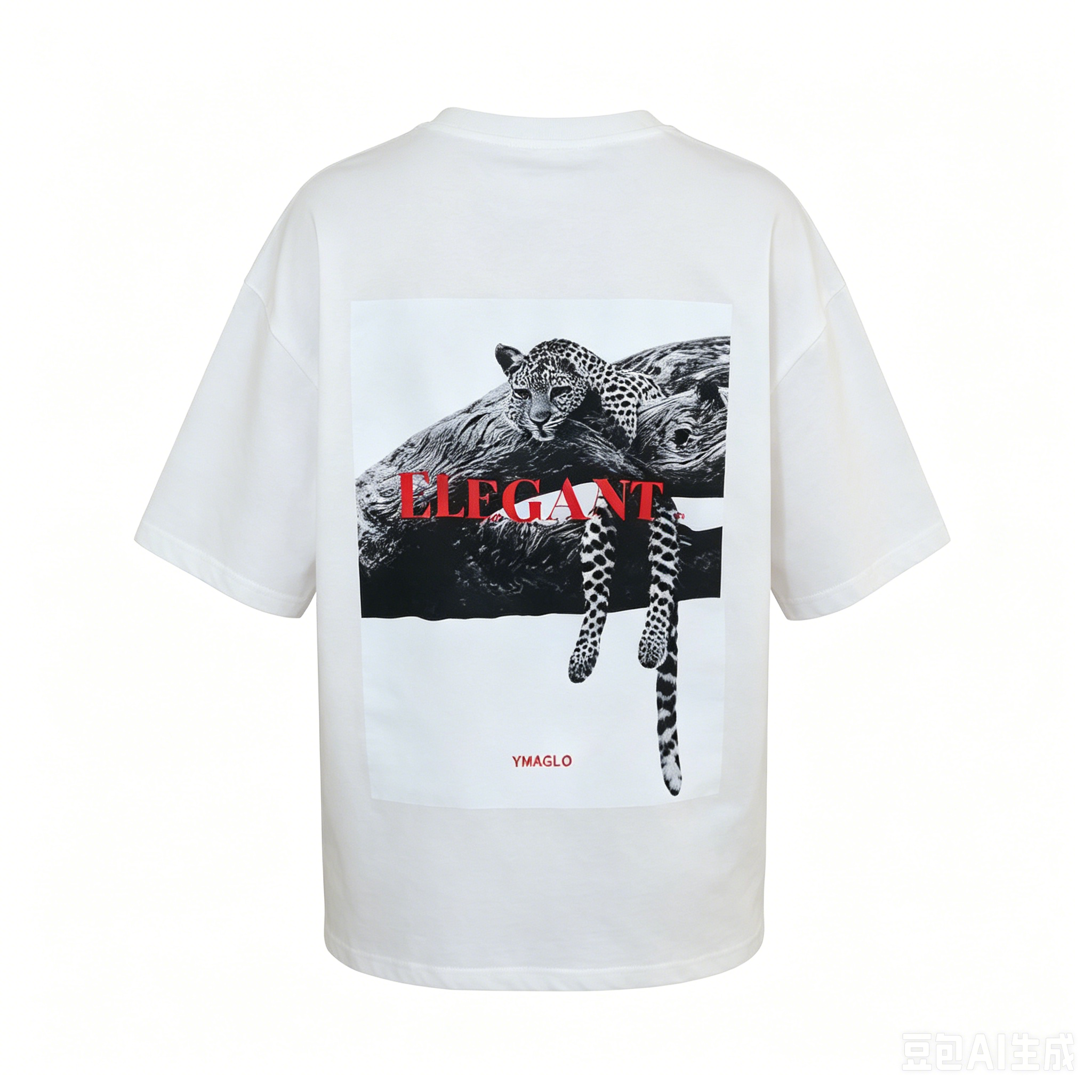 Streetwear Brand Graphic Designer - Minimalist White Tee with Black White