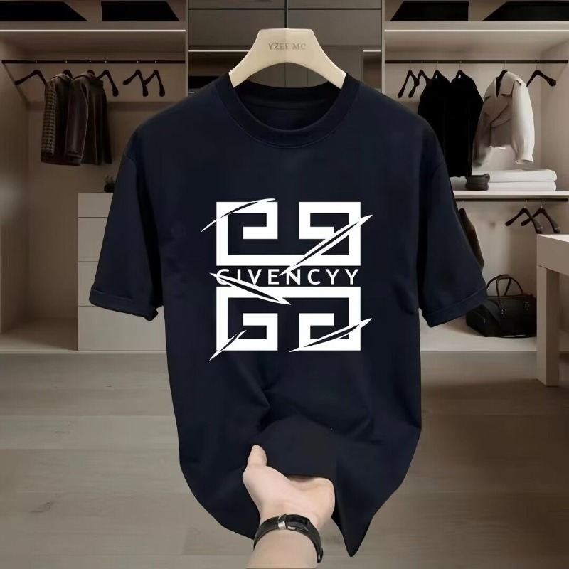2026Men's  Brand Logo Print T- - Streetwear Brand Graphic Designer ulasan dan harga